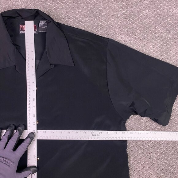 Vintage 2003 Pink Floyd Dark Side Of The Moon Shirt Men's Large Dragonfly Button - Picture 8 of 10